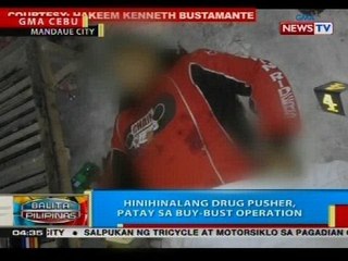 BP: Hinihinalang drug pusher, patay sa buy-bust operation