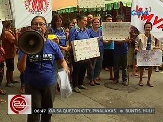 24 Oras: Pagpapaalis sa ilang sidewalk vendor, nauwi sa sakitan