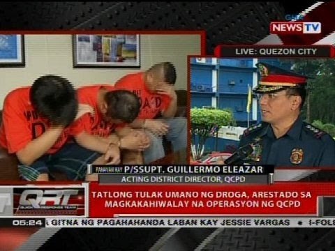 Tatlong tulak umano ng droga, arestado sa magkakahiwalay na operasyon ng QCPD