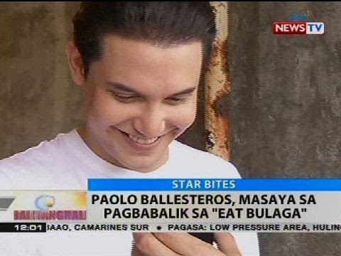 BT: Paolo Ballesteros, masaya sa pagbabalik sa 'Eat Bulaga'
