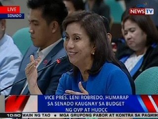 NTVL: VP Leni Robredo, humarap sa Senado kaugnay sa budget ng OVP at HUDCC