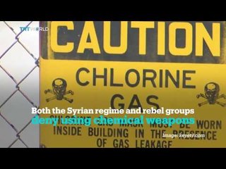 Deaths in Syria due to alleged chlorine gas attack
