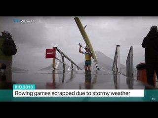 Rio 2016: Rowing games scrapped due to stormy weather, Lance Santos reports