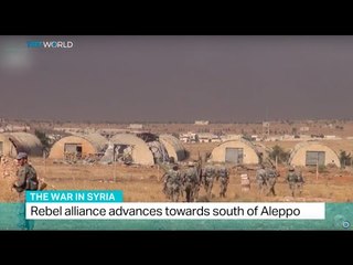 The War In Syria: Rebel alliance advances towards south of Aleppo, Abubakr al Shamahi reports