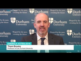 America Votes 2016: Interview with Thom Brooks from Durham University on Trump's latest comments