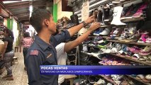 Pocas ventas en mercados sampedranos