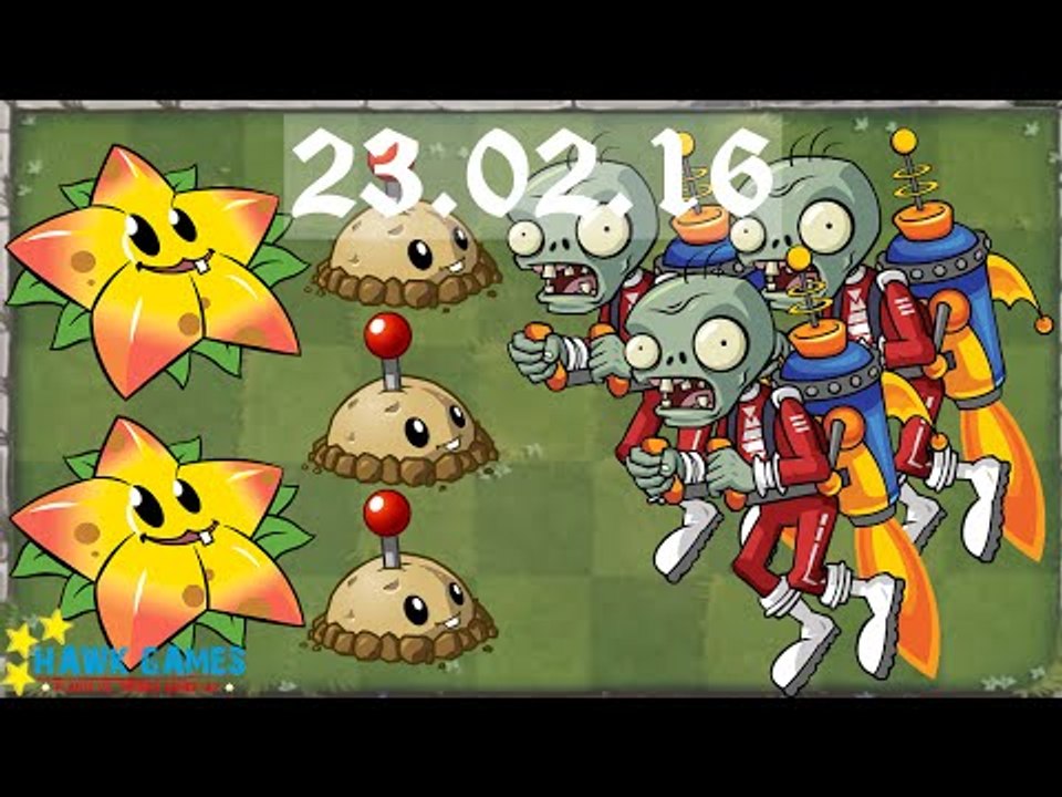 Plants vs. Zombies 2 - Modern Day Piñata Party (February, 23 2016) [4K 60FPS]