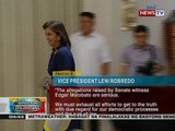 BP: Pahayag ni VP Robredo