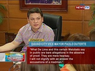 Malacañang, hihintayin daw muna ang imbestigasyon kaugnay ng mga ipinahayag ng testigo