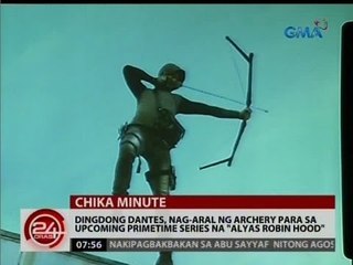 Dingdong Dantes, nag-aral ng archery para sa upcoming primetime series na "Alyas Robin Hood"