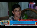 Tatlo kabilang ang isang buntis, arestado sa pagtutulak umano ng droga