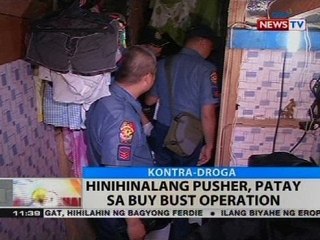 BT: Hinihinalang pusher, patay sa buy-bust operation