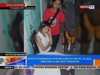 NTG: Hipag at pamangkin ni dating Agriculture Sec. Alcala, arestado sa buy-bust operation