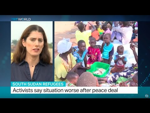 South Sudan Refugees: Renewed fighting forces more people to flee, Zeina Awad reports