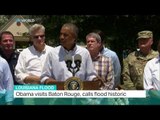 Louisiana Flood: Obama visits Baton Rouge, Kilmeny Duchardt reports