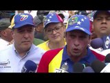 Pro and anti government protests in Venezuelan capital Caracas