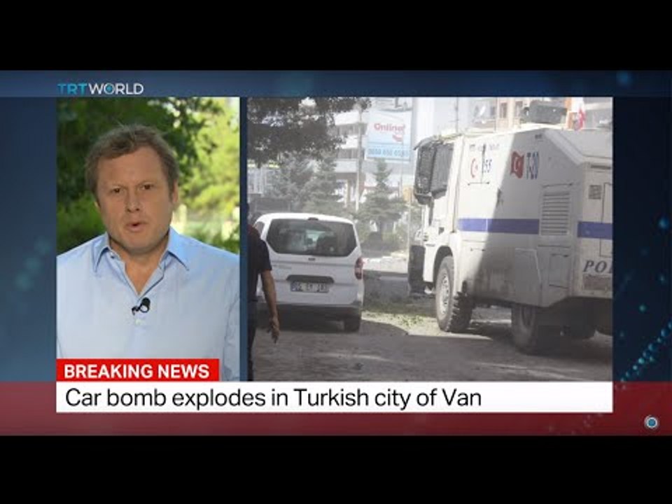 Car bomb explodes in Turkish city of Van