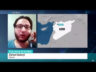 The War In Syria: Interview with Doctor Zahed Qaterji on medical diificulties in Aleppo