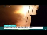 The War In Syria: Opposition forces leave Homs for safety