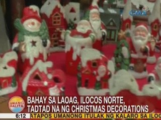 UB: Bahay sa Laoag, Ilocos Norte, tadtad na ng Christmas decorations