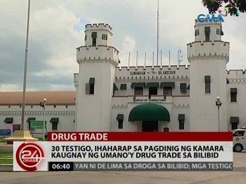 24 Oras: 30 testigo, ihaharap sa pagdinig ng kamara kaugnay ng umano'y drug trade sa Bilibid