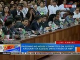 Pagdinig ng House Committe on Justice kaugnay sa illegal drug trade sa NBP