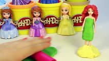 Disney Princess Magiclip Dolls Princess Ariel Princess Merida Play Doh Dress