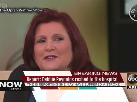 Debbie Reynolds hospitalized day after Carrie Fisher passes