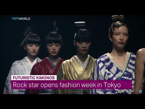 Showcase: Tokyo's Fashion Week kicks off with Japanese rock star's kimono collection