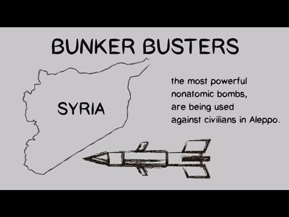 Why are bunker busters so deadly?