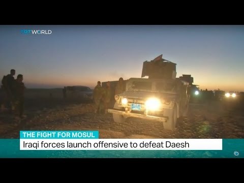 The Fight For Mosul: Iraqi forces launch offensive to defeat Daesh