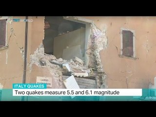 Download Video: Italy Quakes: Two strong earthquakes hit central Italy