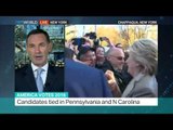 America Votes 2016: Hillary Clinton has cast her vote in Chappaqua