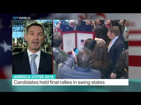 America Votes 2016: Hillary Clinton casts her vote