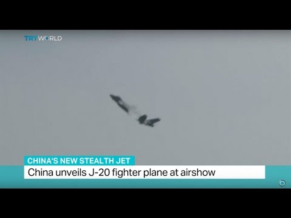 China's New Stealth Jet: China unveils J-20 fighter plane at airshow