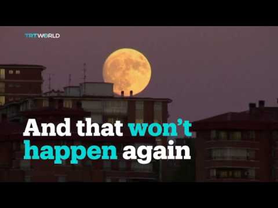Supermoon a spectacular sight since 1948