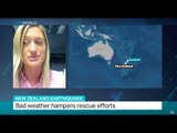 New Zealand Earthquake: Bad weather hampers rescue efforts