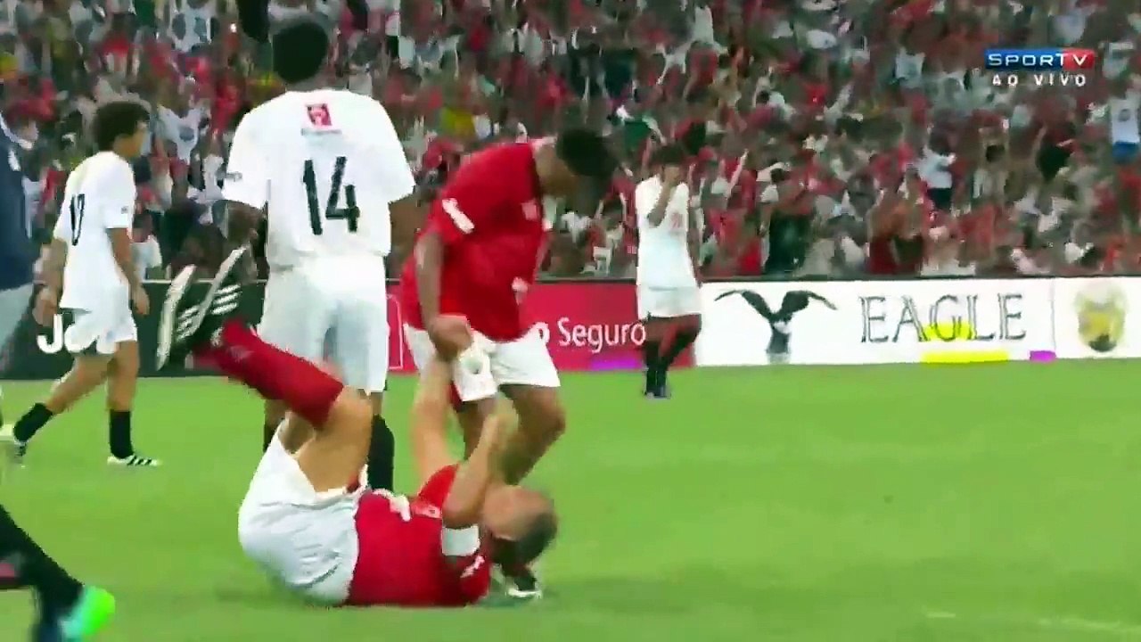 Estrelas Vermelhas vs Estrelas Brancas 8-4 All Goals and Highlights (Jogo das estrelas) 2016 HD