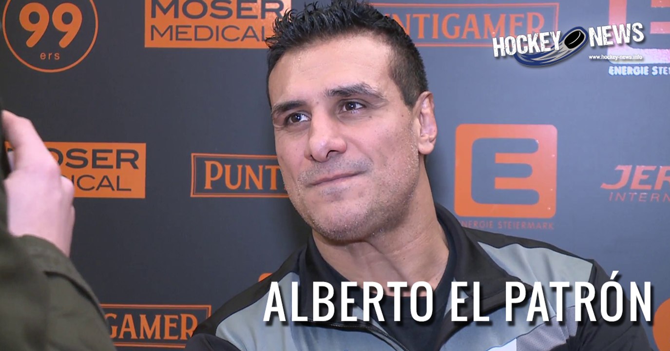 EBEL: Ehemaliger WWE Wrestler Alberto El Patrón (Del Rio) zu Gast bei den Moser Medical Graz 99ers
