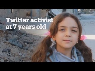 7-year-old documenting life in Aleppo on Twitter