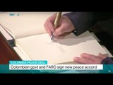 Colombia Peace Deal: Colombian govt and FARC sign new peace accord