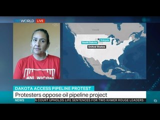 Interview with Kimimila Locke about Dakota access pipeline project