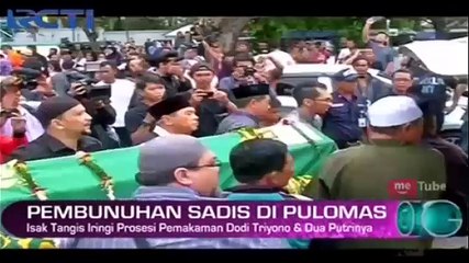 Isak Tangis Iringi Prosesi Pemakaman Dodi Triyono di TPU Tanah Kusir