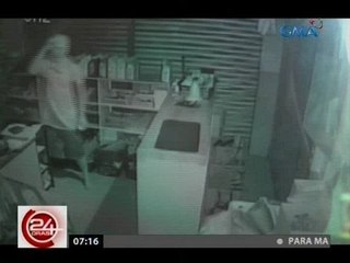 24 Oras: Hardware store, nilooban at ninakawan ng aabot sa P50,000