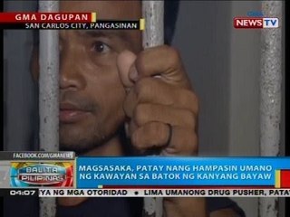 BP: Magsasaka, patay nang hampasin umano ng kawayan sa batok ng kanyang bayaw