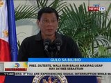 BT: Pres. Duterte, wala raw balak makipag-usap kay Jaybee Sebastian