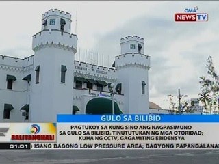 Pagtukoy sa kung sino ang nagpasimuno sa gulo sa Bilibid, tinututukan ng mga otoridad