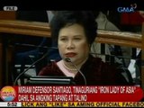 UB: Miriam Defensor Santiago, tinaguriang 'Iron Lady of Asia' dahil sa angking tapang at talino