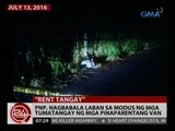 24 Oras: PNP, nagbabala laban sa modus ng mga tumatangay ng mga pinaparentang van