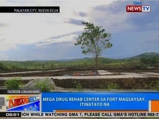 NTG: Mega drug rehab center sa Fort Magsaysay, itinatayo na